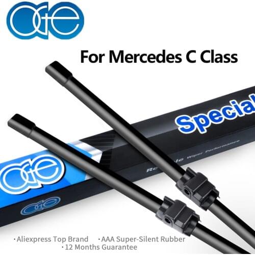 Oge Wiper Blades For Mercedes Benz C Class W203 W204 W205 2000-2017 High Quality Rubber Windshield Windscreen Car Accessories