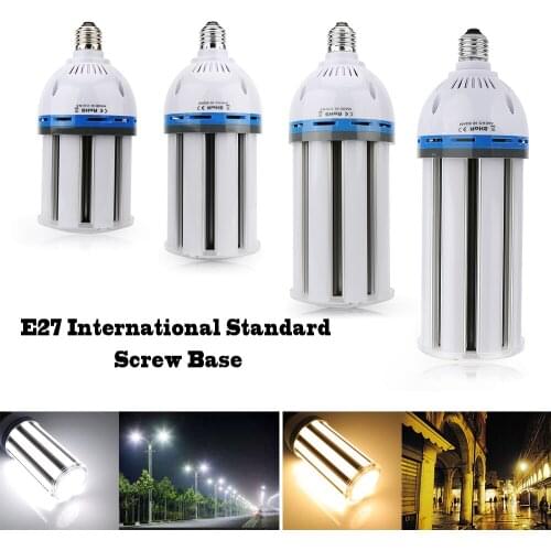 LED Corn Light 30W 40W 50W 60W LED Lamp E27 E40 Corn Bulb Warm/Cool White AC85-265V for Factory Warehouse Square Lighting