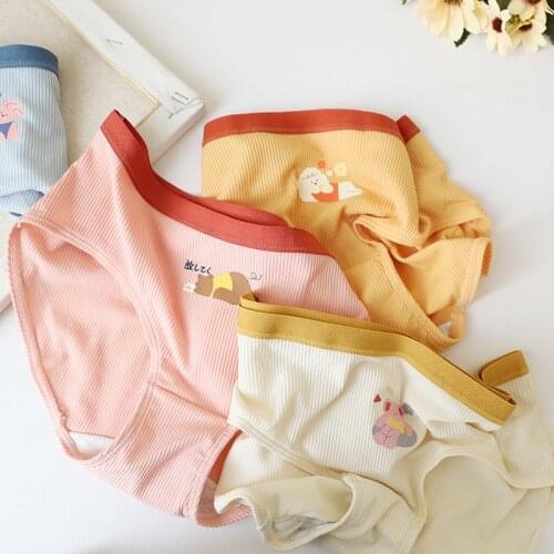 60 count modal Japanese fresh Seamless Panties women Mid-Rise underwear pants cozy lingerie women Panties N744