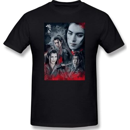 The Untamed. Xue Yang Mens Basic Short Sleeve T-Shirt Funny The Untamed T-shirts Eur Size