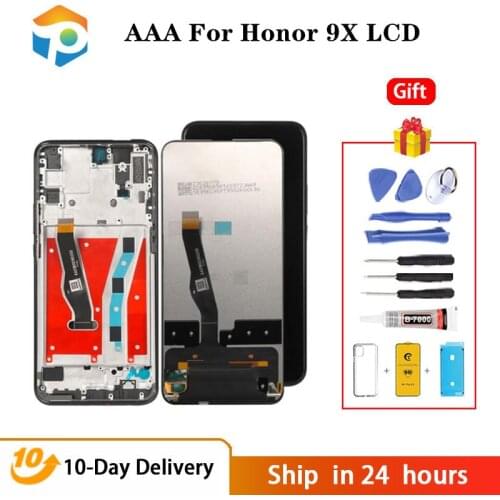 Test AAA For Huawei Honor 9X LCD Display Touch Screen Digitizer Replacement Parts For Honor 9X Display 6.59 inch