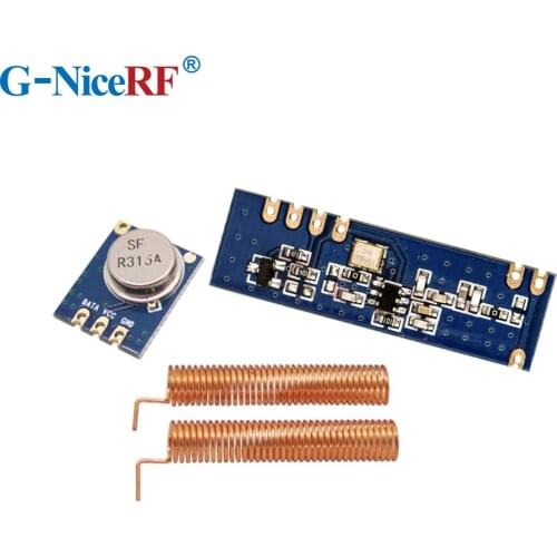 4PCS STX882 433MHz Transmitter Module +4PCS SRX882 433MHz Receiver module + 8PCS Matching Antenna