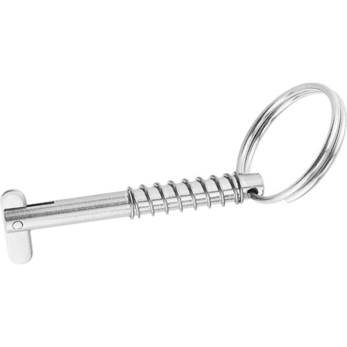 6.3x76mm Stainless Steel Quick Release Pin for Marine Bimini Top Deck Hinge