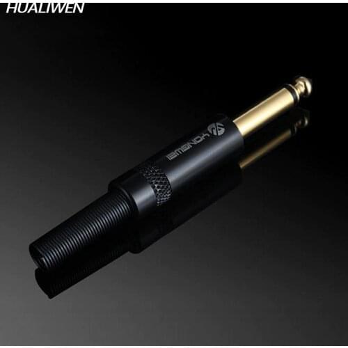 6.5 Big Three-Core Balanced Professional Amplifier Audio Plug 6.35 Large Two-Core Mixer Guitar Microphone Head