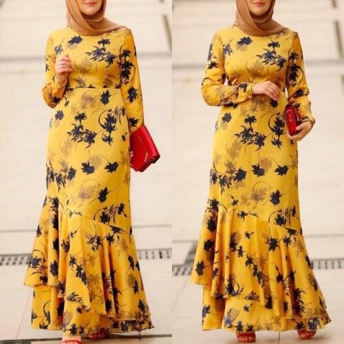 Abaya Dubai Turkish Islamic Clothing Long Dresses For Muslim Women Kaftan Moroccan Evening Gowns Malaysia Elegant Ladies Dresses