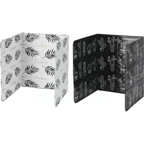 Aluminum Foldable Splatter screen Kitchen Tool Grease Splash board Stove Pan Gas Protection Frying splash Plate guard Oil B N5O5