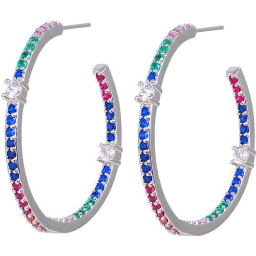 Bettyue Noble Earring Muliticolor Choice For Female Fascinating Design With Tiny AAA Zirconia Jewelry Wedding Party Gift