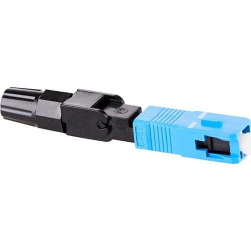 DEBAOFU unids/caja FTTH embedded SC fast connector leather line fast connector manufacturer sells