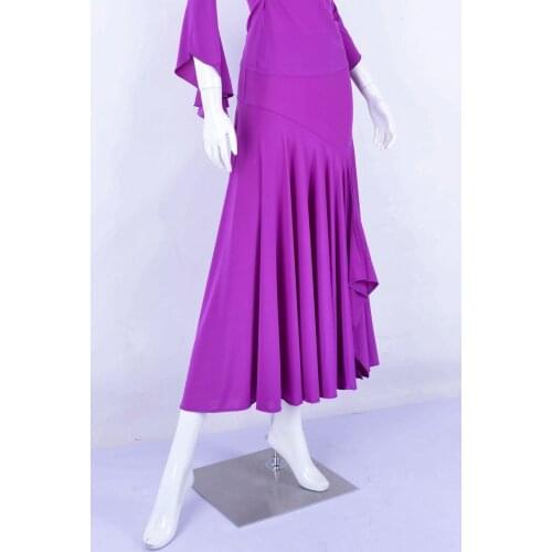 Exotic dance ballroom dance modern dance before slim package hip skirt decorated triangular semi modern M08003