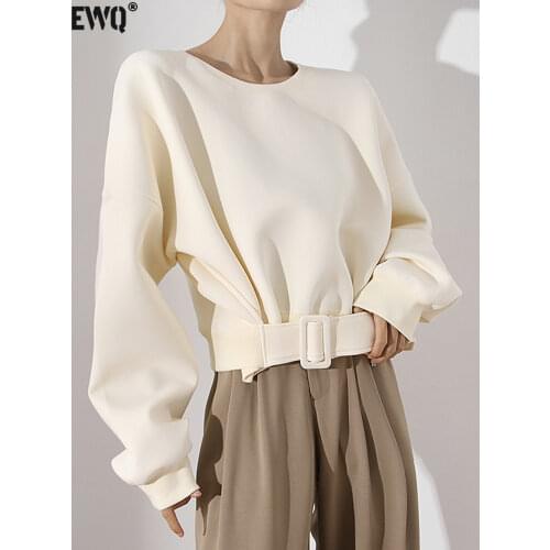 Женские короткие толстовки EWQ China At AliExpress