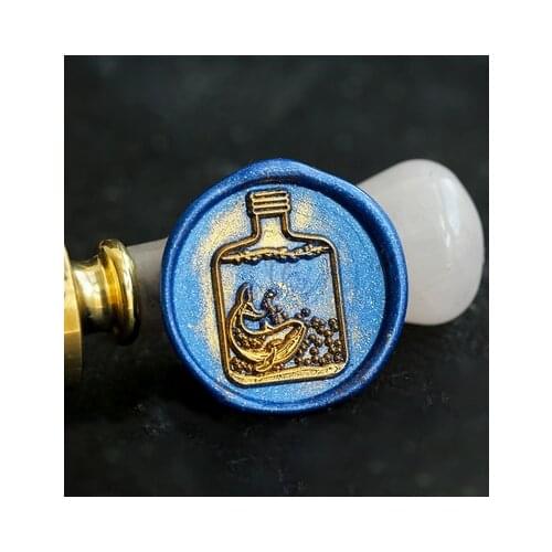 Custom initials Wax Seal Stamp,Branch design Seal Stamp Kit,wedding invitation seals,wedding gift,personalised wood wax stamp