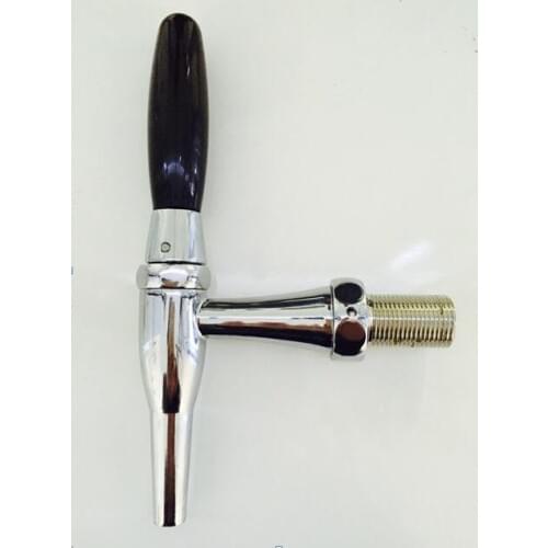 Tobacco pipe style brass body beer dispenser not adjustable faucet, Kegerator tap homebrew beer column faucet/coffee faucet