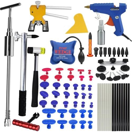 Tool Set Car Dent Silver Bridge Paintless Dent Repair Kit Pullers Tools Dent Removal Tools Dent Remover For Cars