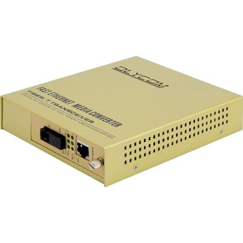 Single fiber SC 20km 10/100Mpbs optic Ethernet media converter