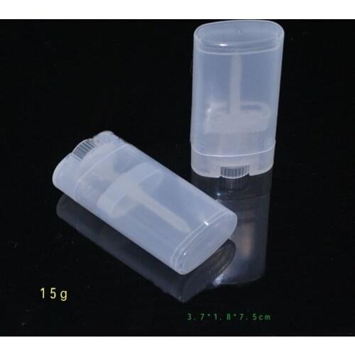 500pcs/lot 15g plastic Deodorant tubes ,DIY plastic lipstick tube ,15 g empty lip balm bottle