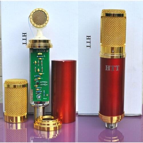 Professional 34mm Capsules Gold USB Studio Recording Condenser Microphone
