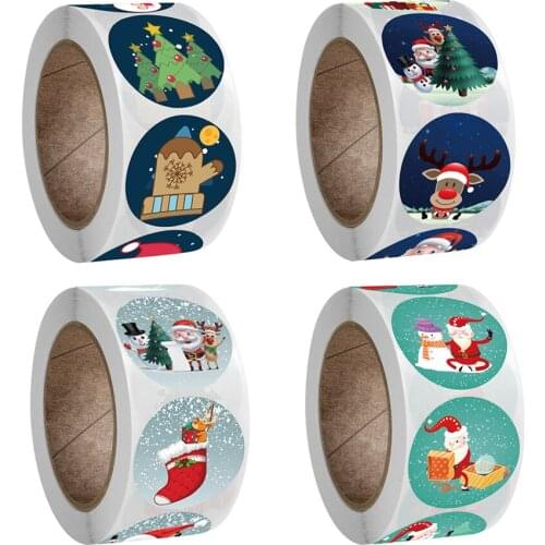 2.5mm christmas Scratch Off Stickers Secret Code Cover Labels Sticker For Home Game Wedding Message Card Adhesive Paper