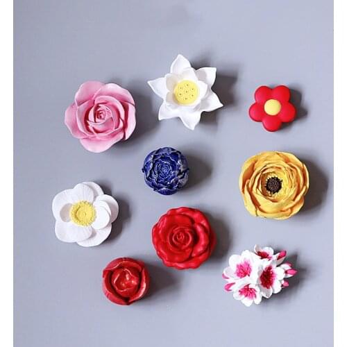 Sunflower Rose Flowers Shape Silicone Mold Aromatherapy Moulds DIY Deco Chocolate Sugar Craft Polymer Clay Crafts 3D Mould Tools