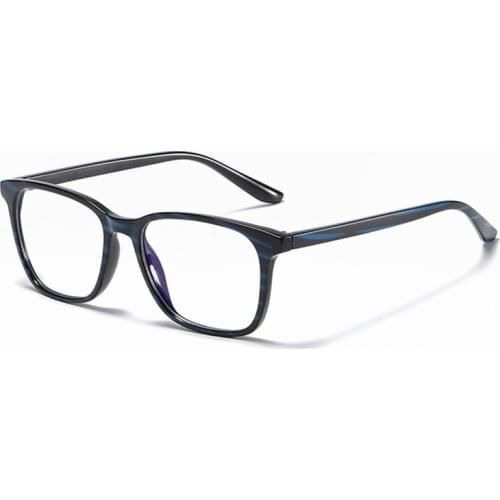 New Lightweight TR90 Anti Blue Light Spectacle Frame Mens Retro Art Eyeglasses Womens Fashionable Comfortable Myopia Eyewears