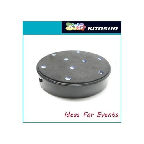 4 inch under vase round shape LED light base,vintage wedding light ,grass vase for Wedding decor