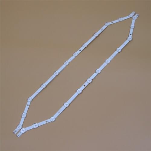 32inch TV LED Light Bars For Samsung UN32H5201AFXZA UN32H5203AFXZA UN32H5203AFXZC Backlight Strips Kit 12 LED Lamps Lens 2 Bands