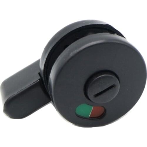 Universal Black Privacy WC Plastic Latch Vacant Engaged Door Lock Toilet Shower cubicles & Bathroom Indicator Bolt high quality