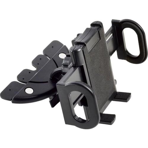 Universal Telescopic Car CD Slot Mobile Phone GPS Mount Holder Bracket Cradle