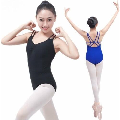 Ballet Leotards F Women Gymnastics Leotard For Dance Sling Backless Adult Ballet Leotards Ballet Bodysuit Ballet Dancing Costume