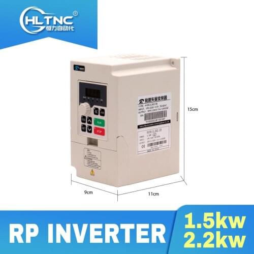 2020 promotion 1.5kw 2.2KW Frequency VFD 110V/220V/380V Inverter 400HZ speed Drive for CNC