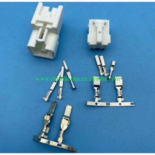 50/100 pcs/lots 4 pin car electrical male female plug Waterproof Auto connector with terminals 4G5440-000 4F5480-000