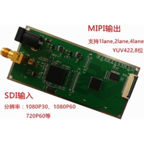 For SDI to MIPI CSI supports 1080P60 and 1080P30 industrial-grade adaption with Jetson TX2 NX