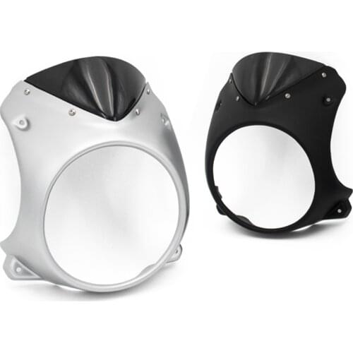 Customized For Brixton Crossfire 500 Motorcycle Round ABS Plastic Screen Headlight Fairing Windshield Cover