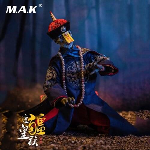 Collectible In Stock 1/6 Mr.Vampire 4 Frontier Royalty YY-01906 12‘’ Full Set Action Figure Doll Model for Fans Halloween Gifts