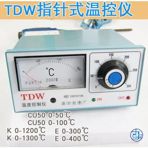 Temperature Controller TDW-2001K E 400 1200 Pointer Thermostat Electric Stove Baking Oven Temperature Control Instrument