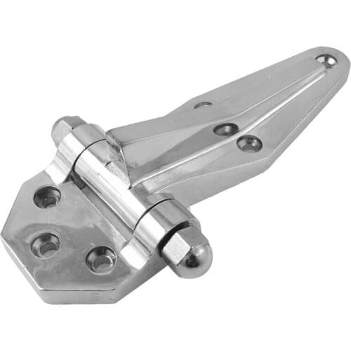 New Brushed Satin Nickel Cooler Freezer 90 Degree Door Hinges Silver Tone