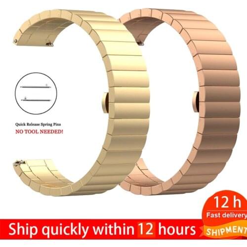 New Metal butterfly buckle Wristband For Xiaomi Watch color sports edition Strap For Mi color Bracelet Watchband Accessories