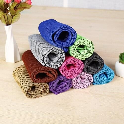 Exercise cooling towel, running, jogging, gym, swimming, yoga, exercise, quick drying, freezing, instant, outdoor fitness