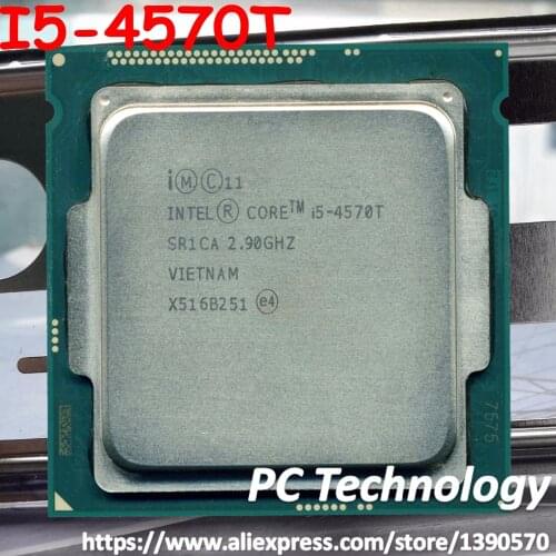 Original Intel core I5-4570T CPU 2.9GHz 4M LGA1150 I5 4570T Dual core Desktop processor Free shipping