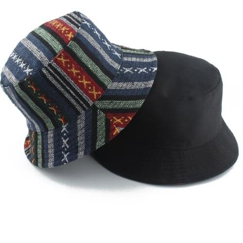 2021 New Panama Vintage Bucket Hats Women Men Summer Sun Protection Cotton Fisherman Hat Hip hop Caps Bob Gorro Pescador