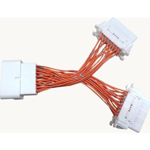 Obd2 Split Into Two Adapter One For Two Extension Cord Conversion Plug Suitable For All Models Applicable To All Type Of Cars