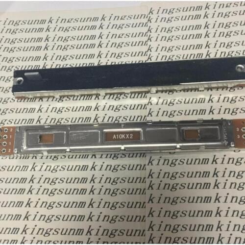 Potentiometer dimming Taiwan mixer fader A10KX2 12.8cm 128mm dual channel A10K A103