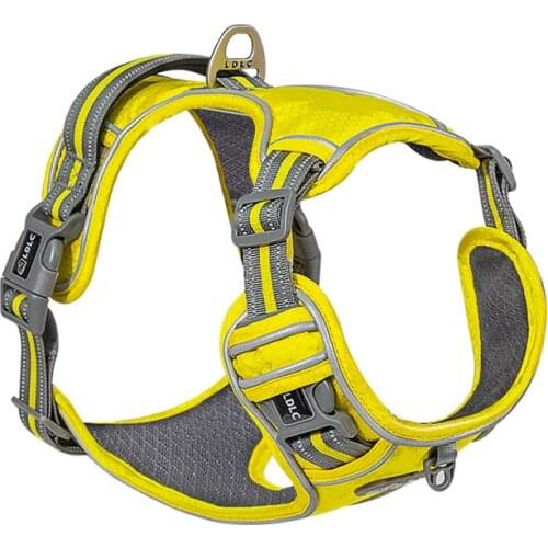 Reflective No Pull Dog Harness Breathable Adjustable Dog Harness Vest For Small Medium Dogs Outdoor Walking Dog Supplies S-XL