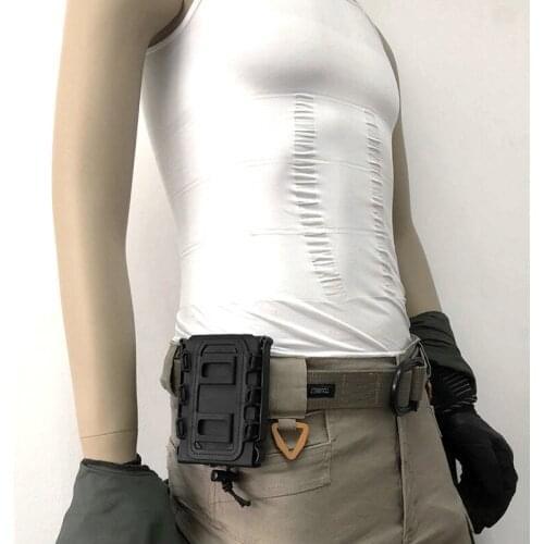 Tactical Molle 5.56 7.62mm Fast Mag Pouch Magazine Pouch Belt Fast Attach Carrier Holster 5.56mm 7.62 Gun Hunting Accessories