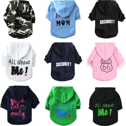 Warm Dog Hoodie Winter Pet Dog Clothes for Dog Coat Jacket Cotton Ropa Perro Chihuahua Yorkshire Clothing for Dogs Pets Clothing