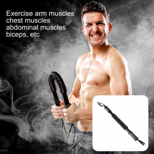 Fine Workmanship Anti-oxidation Flexible Strong Tension Bicep Twister Bar for Gym