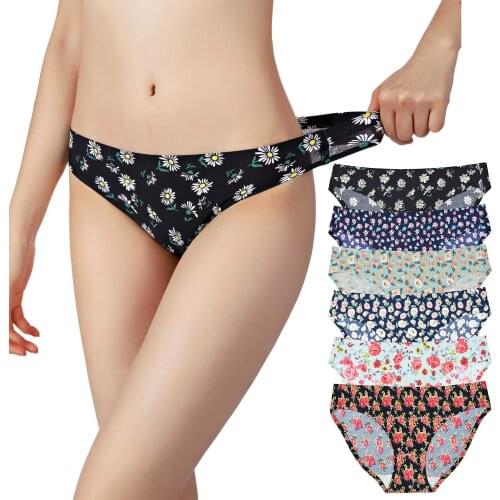 6 Pcs/lot Panties for Women Sexy Hole Breathable Soft Lingerie Female Briefs Panty Sexy Transparent Womens Underpants Intimates