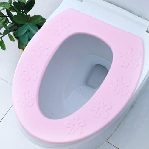 Thickened Toilet Cushion Winter Soft Washable Common Nordic Toilet Seat Pads Household Bathroom Lavatory Cushion Toilet Set