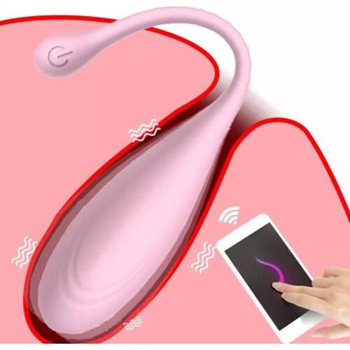 APP Control Vibrating Eggs Vibrator Bluetooth Wireless Remote G-spot Massager 8 Speed Adult Game Sex Toys for Women Ben Wa Balls