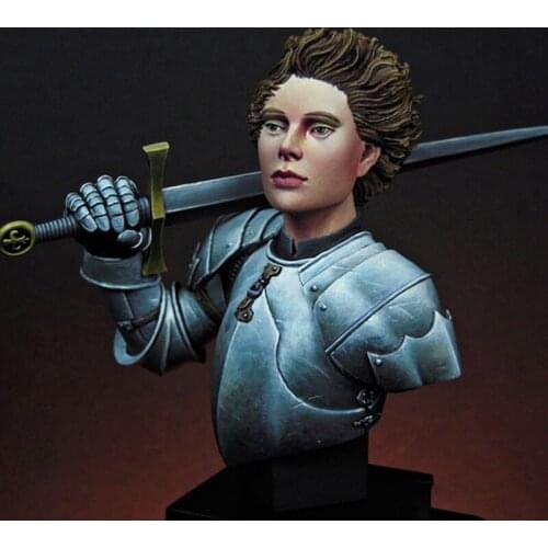 1/12 Resin Model Building Kit Bust Female Warrior