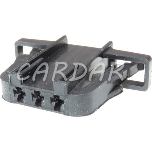 1 Set 3 Pin 3B0972703 Auto Horn Socket 1.5 Automotive Wire Connector Door lamp Tail lights plug For VW Skoda